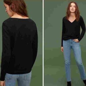 Wilfred Free Kateri Sweater Classic Wool Cotton Blend Small S